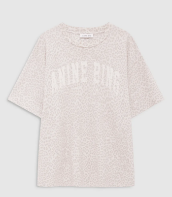 Camiseta Anine Bing wht leopard